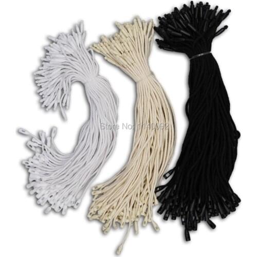 Free shipping garment bag shoes COTTON cords 7.8"/string/cords/hang tag swing tag thread/clothing string buckle 1000 pcs a lot