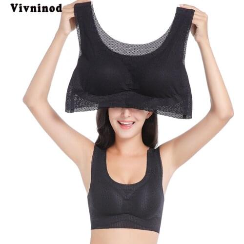 Seamless Bras For Women Underwear Plus Size Brassiere 3XL 4XL 5XL 6XL 7XL Bralette Wire free Bra Push Up BH Lingerie Vest Bra BH