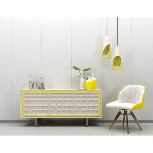 Lemon Yellow Furniture Decoration Backdrop Silver Gray Background Festival Party Decor Photo Booth Studio Photography Props