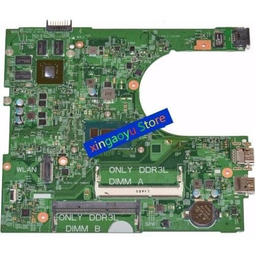 42FX9 Motherboard For Dell 3558 Laptop Motherboard w/ i5-5200U 2.2Ghz CPU 042FX9 cn-042FX9
