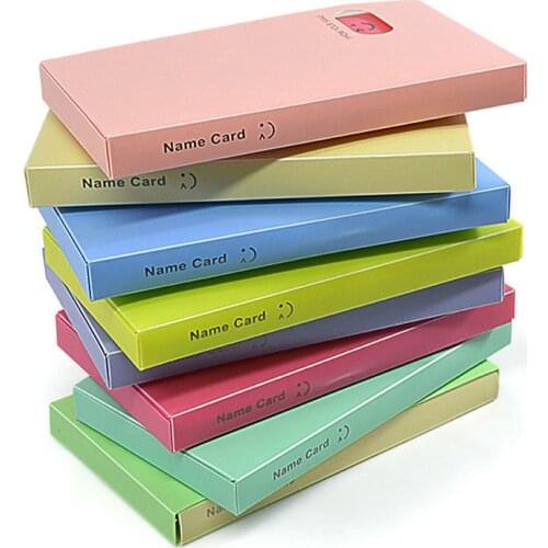 Useful New Creative 120 Pockets Photo Album Photo Name Card ID Holder Creative Business Card Book Holder