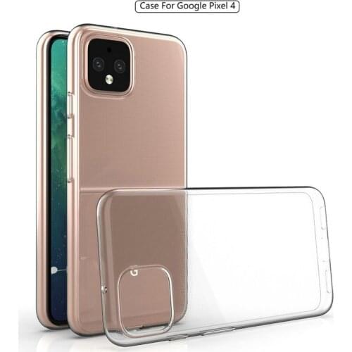 For Google Pixel 4 Transparent Silicon Case for Google Pixel 4 Pixel4 for Google Pixel 4 XL XL4 Nature soft Phone cover Cases