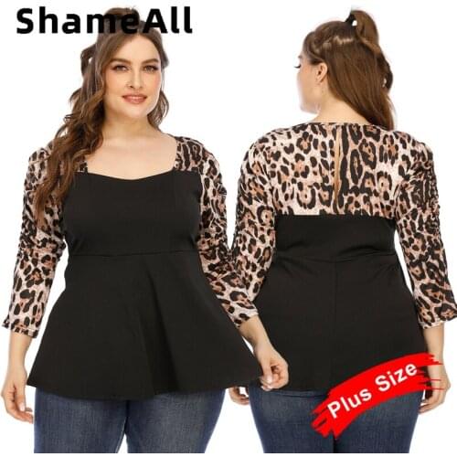 Леопардовые блузки ShameAll China At AliExpress