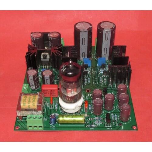 Improved X10-D audio fax 6DJ8 tube buffer board, can be balanced or single-ended input, distortion 0.008