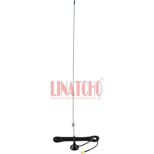 UT-108 antenna 144 430MHz sma male ham two way amateur radio uhf vhf magnetic base antenna