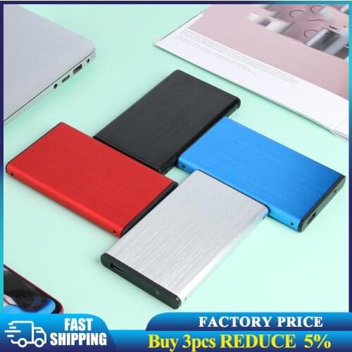 USB 3.0 External Hard Disk Box Aluminum Alloy 6Gbps 2.5 inch HDD SSD Case USB 3.0 Hard Drive Disk Case
