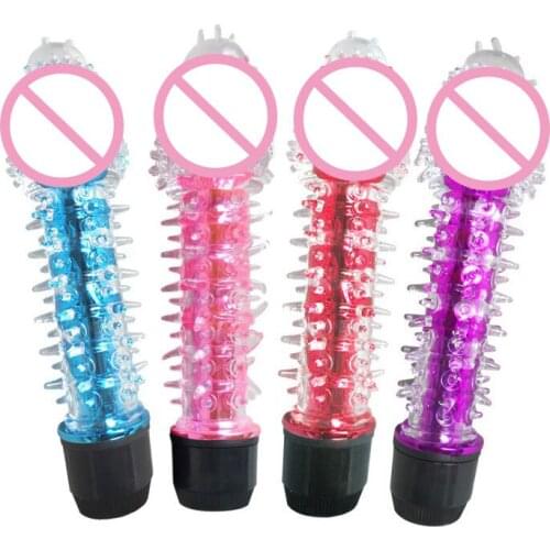 Waterproof Dildo Vibrator Sex Products Penis Vibrator Sex Toys For Female Multi-Speed Barbed Vibrator toys, Massager HB012