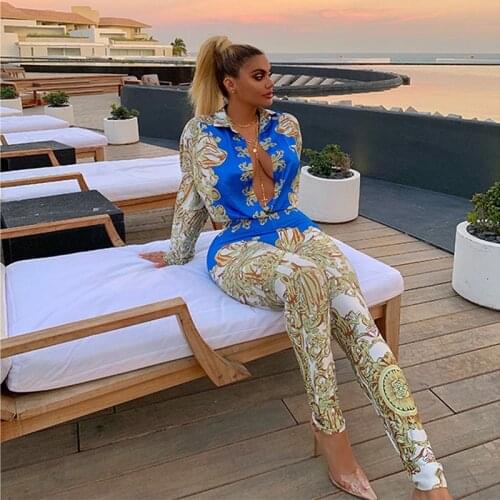 Women Two Piece Set Casual Ladies Tracksuit Outfits 2020 Sexy Going Out Club Outfits Elastic Pencil Pant Vintage Womens Sets