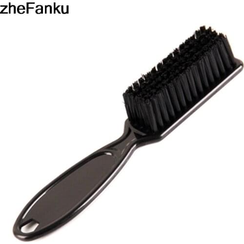 1Pc Plastic Handle Hairdressing Soft Hair Cleaning Brush Barber Neck Duster Broken Hair Remove Comb DIY Hair Styling Tools