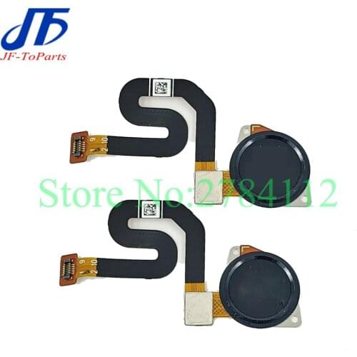 10pcs Home Button FingerPrint Touch ID Sensor Flex Cable Ribbon for Motorola Moto G7 Power Play Replacement Repair