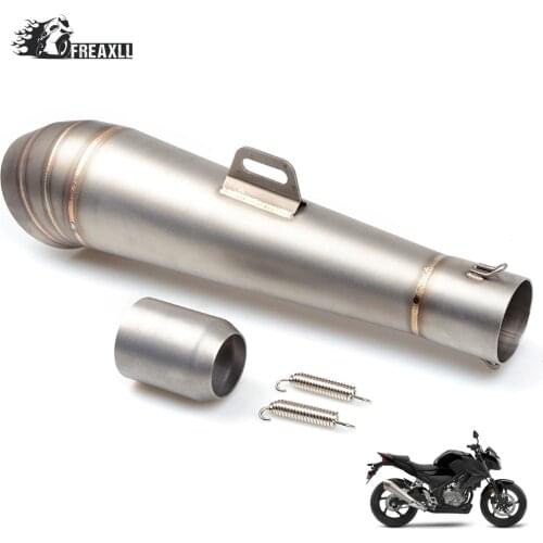 36MM-51MM Motorcycle Abrasive exhaust escape With db killer Modified Scooter Exhaust Pipe Muffle For Monster 900 Cromo I.E