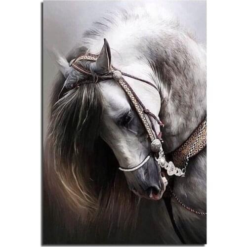 5D DIY Diamond Painting Rhinestone Pictures of Crystals Embroidery Kits Arts, Crafts & Sewing Cross Stitch Horse