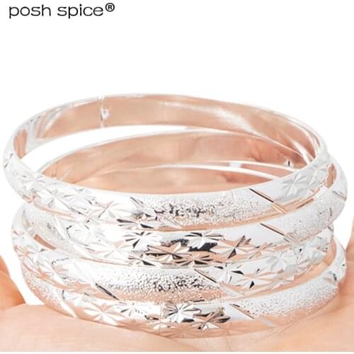 8mm Ethiopian Bangles Dubai woman bracelet and bangles Ball Africa Sliver Bangles White color Middle East Wedding Jewelry Gift