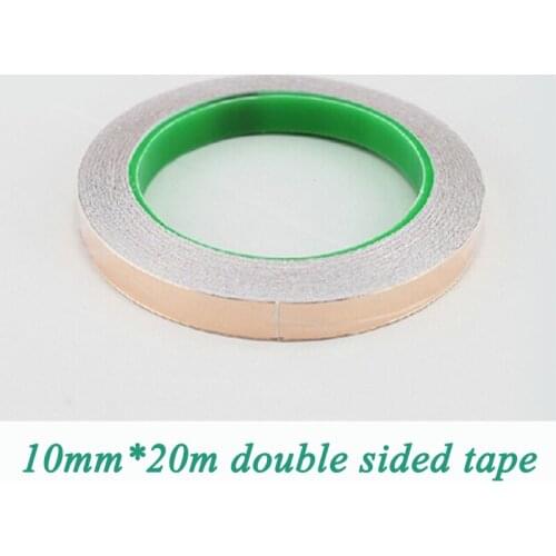 More professional 10mm*20m BGA conductive copper foil tape double sided conductive tape shielding tape