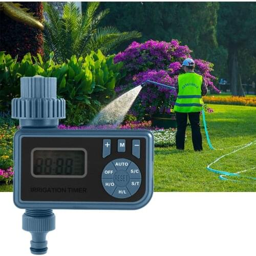 Digital Garden Water Timer Watering Irrigation System Controller With Manual Control Auto Timer Outdoor Irrigation Garden