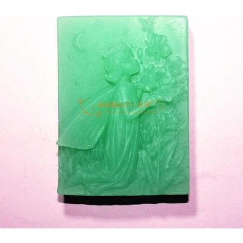The Flower Child Lunlun Angel Silicone Soap mold Handmade mould DIY Craft molds S169
