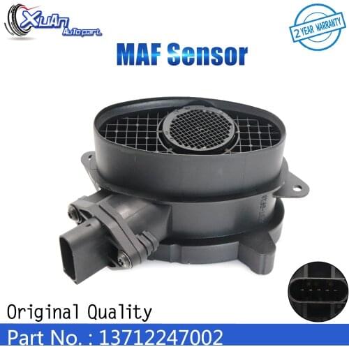 XUAN MAF MASS AIR FLOW METER SENSOR 13712247002 For BMW E53 E46 E39 E38 318d 318td 320d 330d 330xd 520d 525d 530d 730d X5
