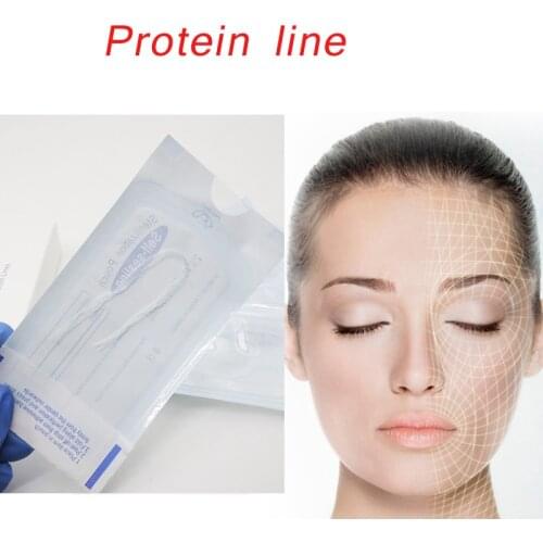 Silk Fibroin thread fadenlifting Line Carving Essence Collagen Facial Thread for Lifting Anti-aging Hyaluronic Skin Tightening