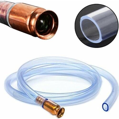 Gas Siphon Hose Siphon Pump Gasoline Fuel Water Shaker Siphon 1.8m Safety Self Priming Hose Pipe Flexible Plumbing Pipe Fittings
