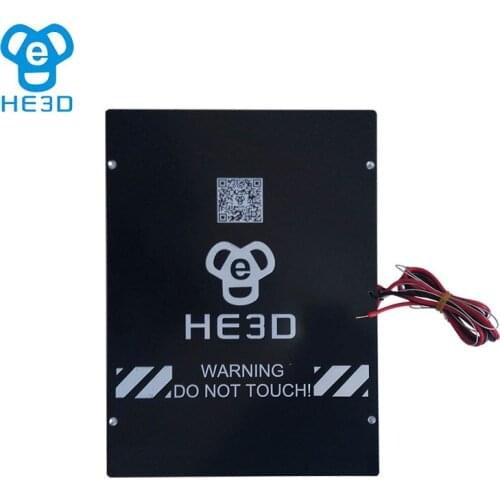 HE3D heatbed MK3 printing size 200*280*200mm suitable for 24V power supply
