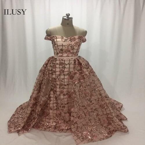 ILUSY Women's Dresses With A Train