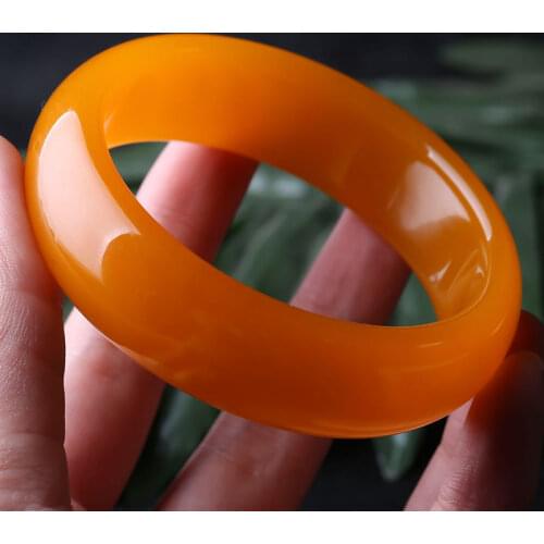 Chinese Natural Hand-carved Wide Bar Jade Bracelet Fashion Boutique Jewelry Men and Women Bracelets Popular Gifts