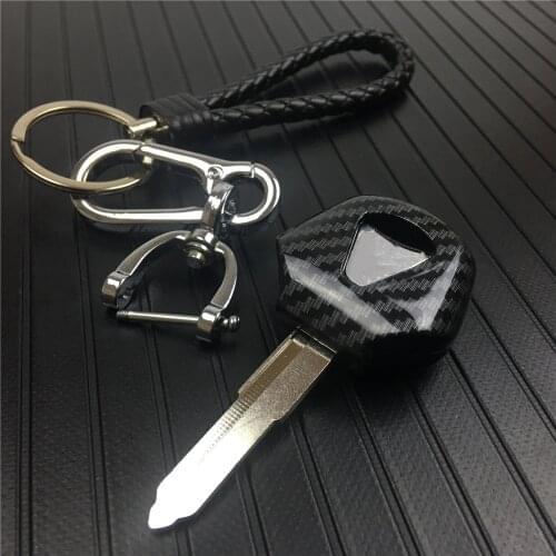 Motorcycle Uncut Blade Blank Key Embryo Key Protective Case For YAMAHA YZF XJR1300 FJR1300 MT09 MT07 XJ6 TMax FZ6 FZ8 R3 R1 R6