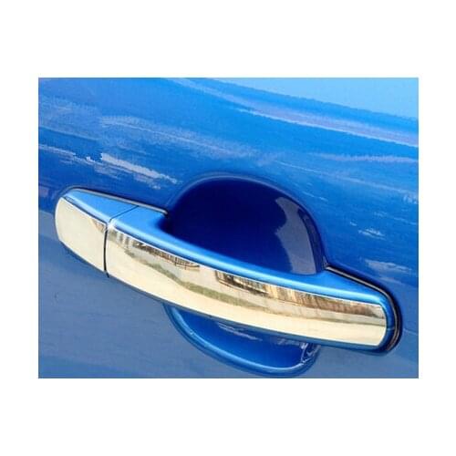 Color My Life Stainless Steel Car Door Handle Cover Protection Covers Sticker For Ford Focus 2 3 4 2005 - 2017 Kuga Escape 2012