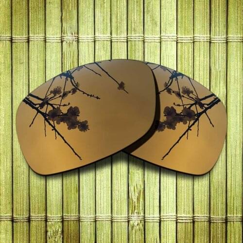 Polarized Replacement Lense For-Oakley Ravishing Sunglasses Frame True Color Mirrored Coating - Copper Color Options