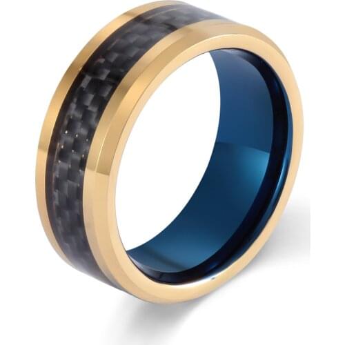 POYA TUNGSTEN Women's Gold Rings