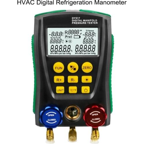 Car Air Conditioning Repair Electronic Refrigerant Meter Air Conditioning Refrigerant Plus Liquid Table Plus Fluoride Table