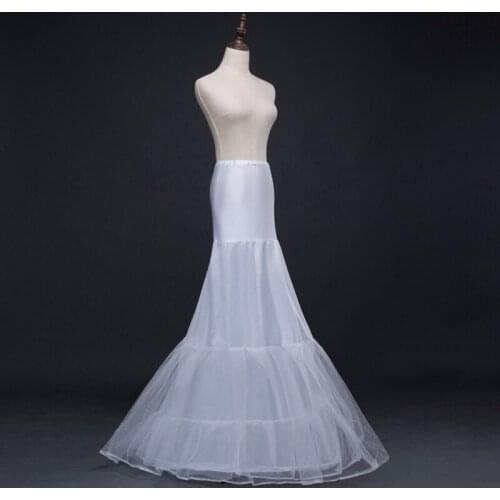 Wedding Mermaid Petticoat for Wedding Dress Kinderen Underskirt Enaguas Novia Anagua De Vestido De Noiva Crinoline Jupon Mariage