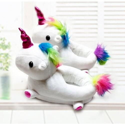 Toddler Kids Unicorn Slippers Cartoon Cute Cosplay Shoes Party Baby Boy Shoes Shark Swan Baby Girl Shoes Slippers Leisure Shoes