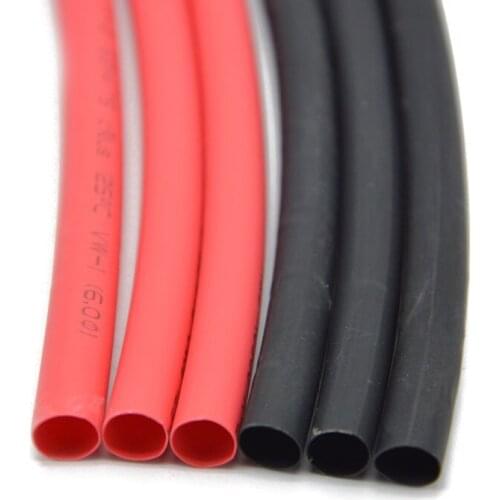 6X 2:1 130mm Heat Shrink Tube Tubing for Banana Plug 4mm 5mm 6mm