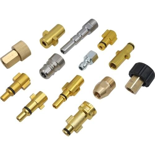 1 Pcs Pressure Washer Adapte Quick Connect Bayonet Connector Foam Pot Cleaning Lance Car Wash Tool Accessories