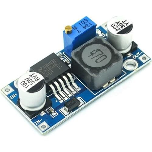 100 Pcs DC- DC LM2596 Converter Module Adjustable Step Down Power Module 3A Step Down Converter for Computers