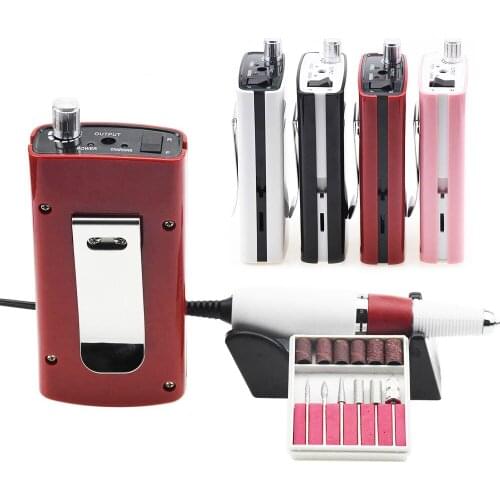 18W 30000RPM Electric Nail Manicure Machine Set For Nail Pedicure Machine Fingernail Drill Blade Fingernail Accessories Tools