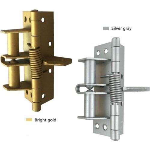 4 inch Hidden door closer 90 degrees positioning soft close spring hinge stopper for screen door cabinet Furniture Hardware