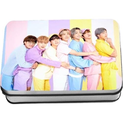 40PCS/SET South Korean Groups K-POP Bangtan Boys Lomo Card Poster Festa 8th Anniversary PhotoCard Cards JIMIN SUGA Fans Gifts