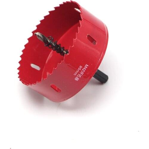 95mm 3.74" M42 Bi-Metal Wood Hole Saws Bit for Woodworking DIY Wood Cutter Drill Bit