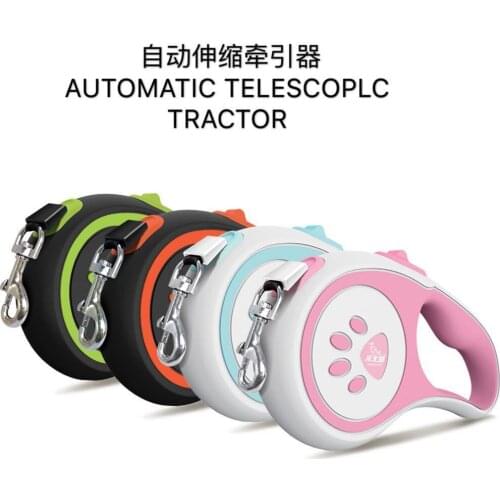 Traction Rope Pet Belt Dog Automatic Traction Rope Dog Chain Pet Stretch Dog Rope Dog Belt Dog Collar Dog Collar Accessories