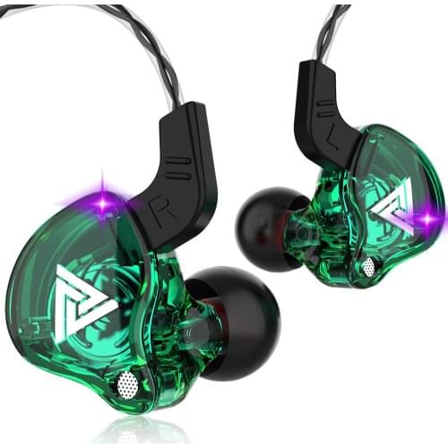 QKZ AK6 Universal 3.5mm Sports In-ear HiFi Sound Earphones for Phones Tablet