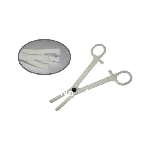 Disposable Piercing Forceps Pre-Sterilized Slotted Pennington Plastic Piercing Tool