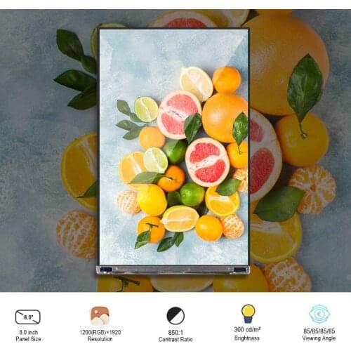 Original BOE TV080WUM-NH1 Resolution 1200×1920 FHD Display Screen Module For Pad Tablet MIPI Interface 39 Pins