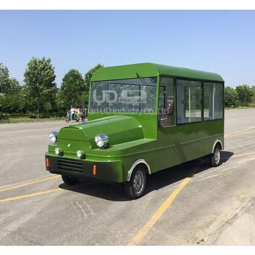 Retro Design Mobile Food Truck Taco Halal Gelato Hot Dog Waffle Donut Food Truck