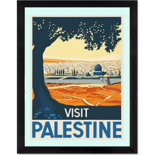 Visit Palestine Canvas Wall Art Canvas Painting Poster Prints Pictures For Living Room Decoration Home Oil Paintings Decor