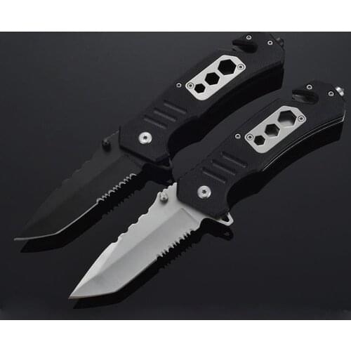 High Hardness Folding Knife Survival Tactical Knives Multi-Tools Jackknife Outdoor Cutting Tools Defensive Hunting Pocket Knife