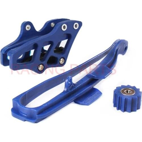Chain Slider Swingarm Guide Lower Roller + Rear Chian Guide Guard Kits For WR250F WR450F YZ250F YZ450F free shipping