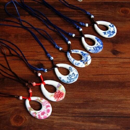 Womens ceramics fashion necklaces & pendants wholesale jewelry for women woman lady free shipping #1119