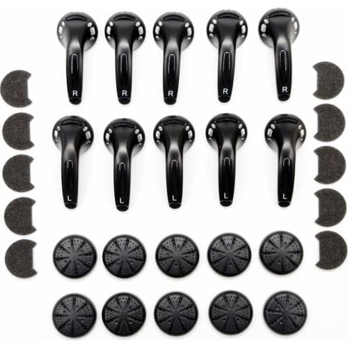 5 Pair/lot 15.4mm Flat Head Earphone Shell DIY MX500 Earphone Shell Earbud Housing for EMX500 Earphone accessories